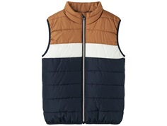 Name It vest dark sapphire colorblocking